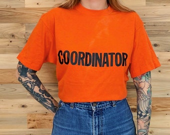 70's Vintage Faded Worn Coordinator T-Shirt Tee