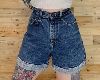 Riders Vintage Cuffed Jean Shorts / Size 27 28