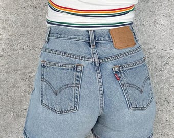 Pantalones cortos vaqueros Levi's Vintage Blue Jean / Talla 26 27