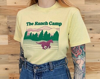 Vintage The Ranch Camp T Shirt