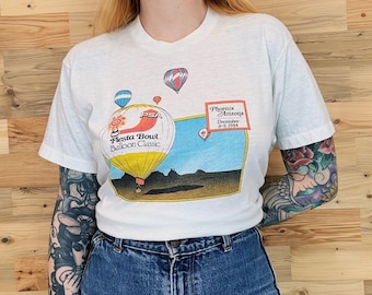 1984 Vintage Phoenix Arizona Fiesta Bowl Balloon Classic T-Shirt Tee Shirt