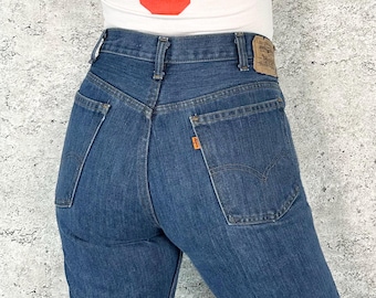 70's Levi's 517 Orange Tab Vintage Jeans / Size 31