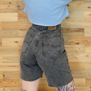Lee Riders Vintage Cut Off Shorts / Size 24 25