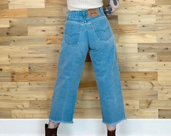 Levi's 550 Vintage Cropped Jeans / Size 29