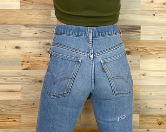 70's Levi's 917 Vintage Jeans / Size 24 25