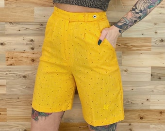 70's Vintage High Rise Shorts / Größe 23 24