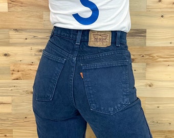 80s Levis 501 Student Fit True Vintage Indigo Denim Deadstock Jeans 25 26 Etsy