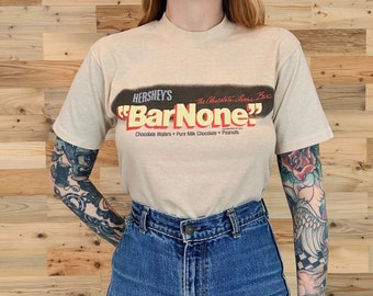 Hershey's BarNone 80's Soft and Thin Vintage T Shirt