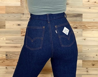 Jean vintage années 70 taille haute Levi's / Taille 22-23 XXS