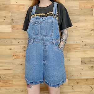 Denim Shorts Jumper Etsy