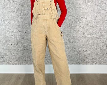 Vintage Corduroy Dungarees Overall / Medium