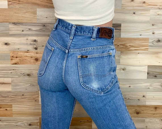 70's Lee Riders Cropped Jeans / Size 26