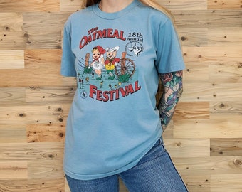 90's The Oatmeal Festival Vintage T Shirt