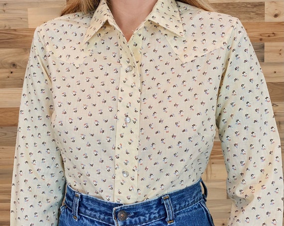 60's Vintage Pearl Snap Western Rodeo Shirt