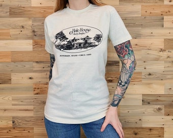 80's Soft Vintage Jefferson Texas Hale House Bed and Breakfast Tee Shirt T-Shirt