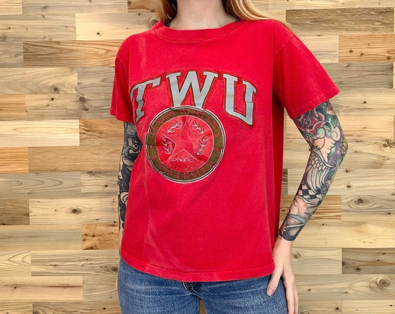TWU Texas Woman's University Vintage T Shirt