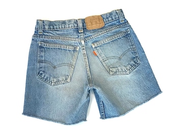 Levi's 70’s Vintage Cut Off Jean Shorts / Size 22 XXS