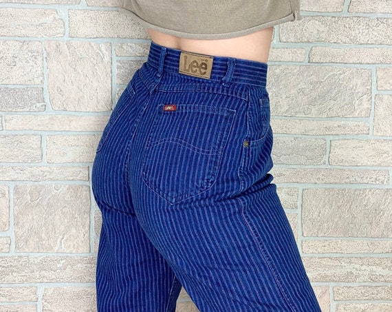 Lee Riders Pinstriped Vintage Jeans / Size 25 26