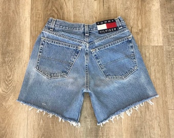 Tommy Hilfiger Vintage Jean Cut Off Shorts / Size 24