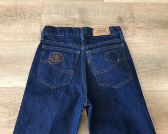 Levi's 1970's Vintage Western Jeans / Size 22 23 XXS