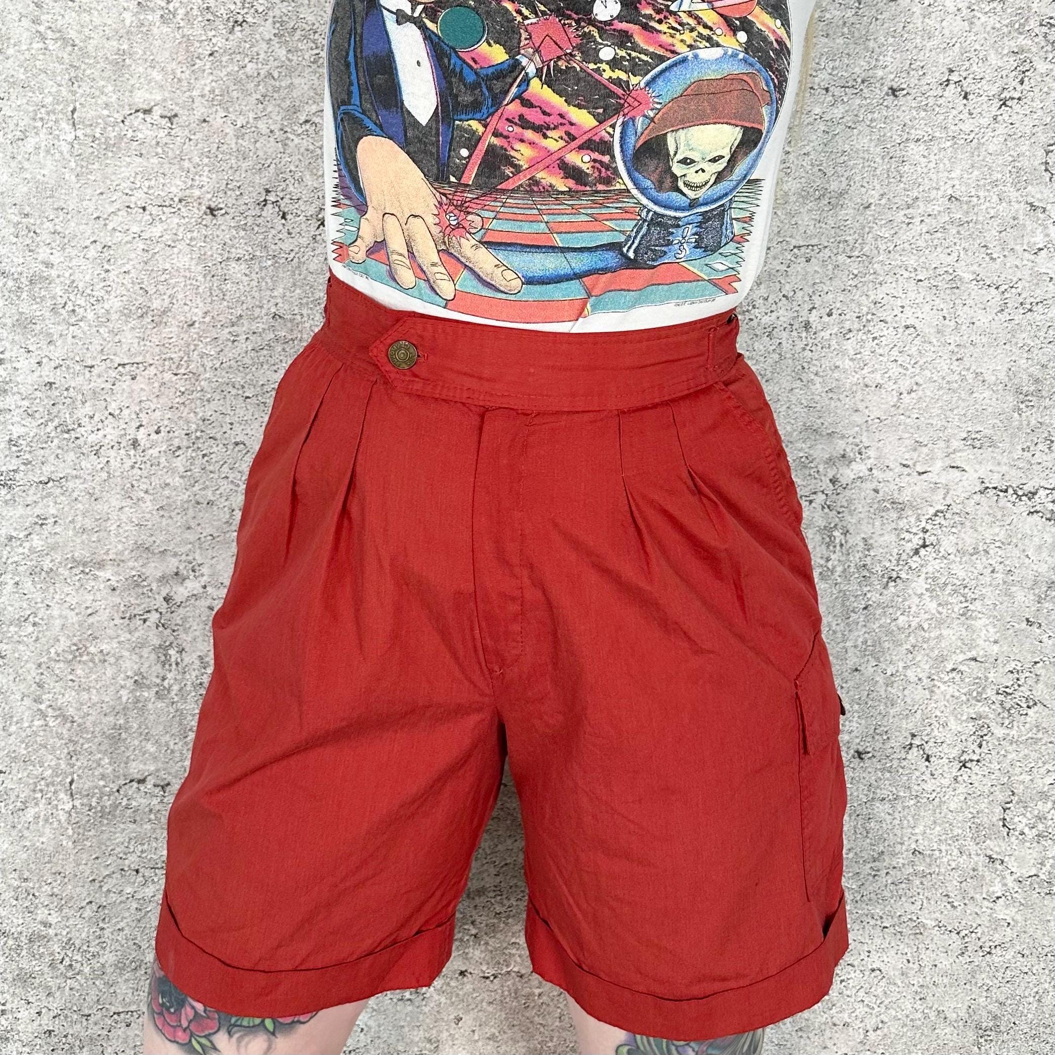 80s Baggy Shorts - Etsy