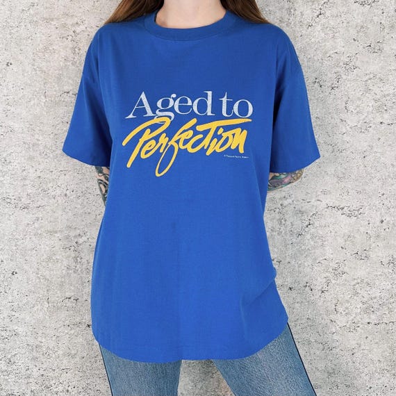 Vintage Funny Aged to Perfection Tee Shirt T-Shirt