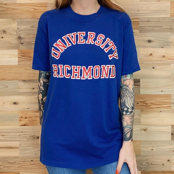 Vintage University of Richmond Retro College School Tee Shirt T-Shirt