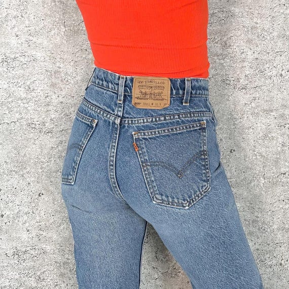 Levi's 505 Orange Tab Vintage Jeans / Size 28