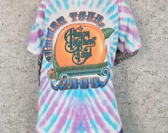 Vintage Allman Brothers Tie Dye Graphic T-shirt - Etsy