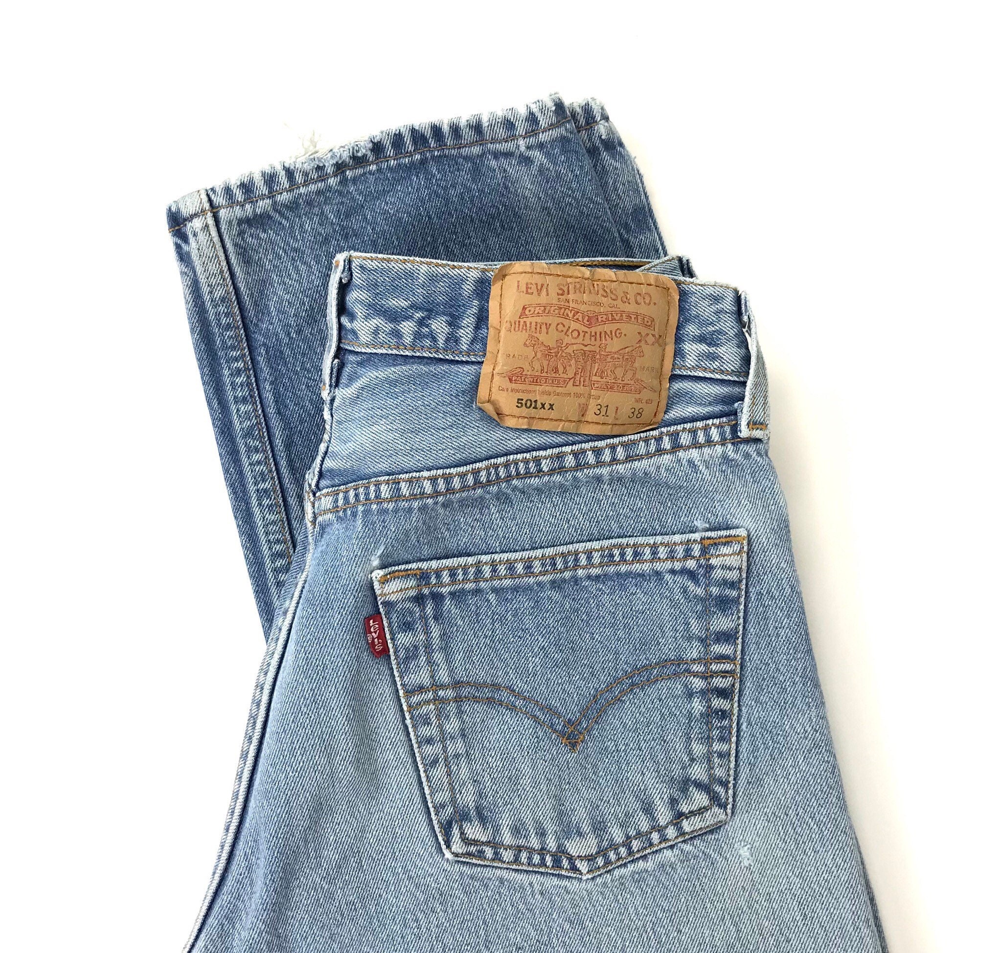 Levi's 501xx Vintage Jeans / Size 27 28