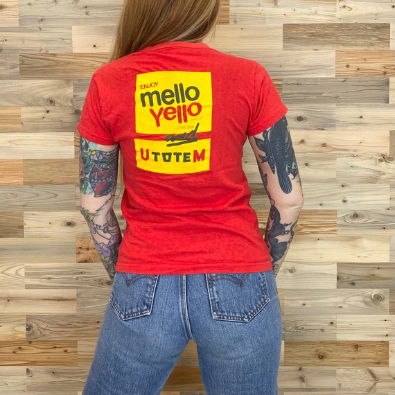 70's Mello Yello Houston Vintage Tee Shirt - image 5