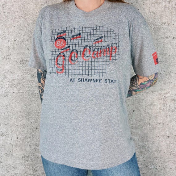 80's Shawnee State Park Camp Vintage Tee Shirt T-Shirt