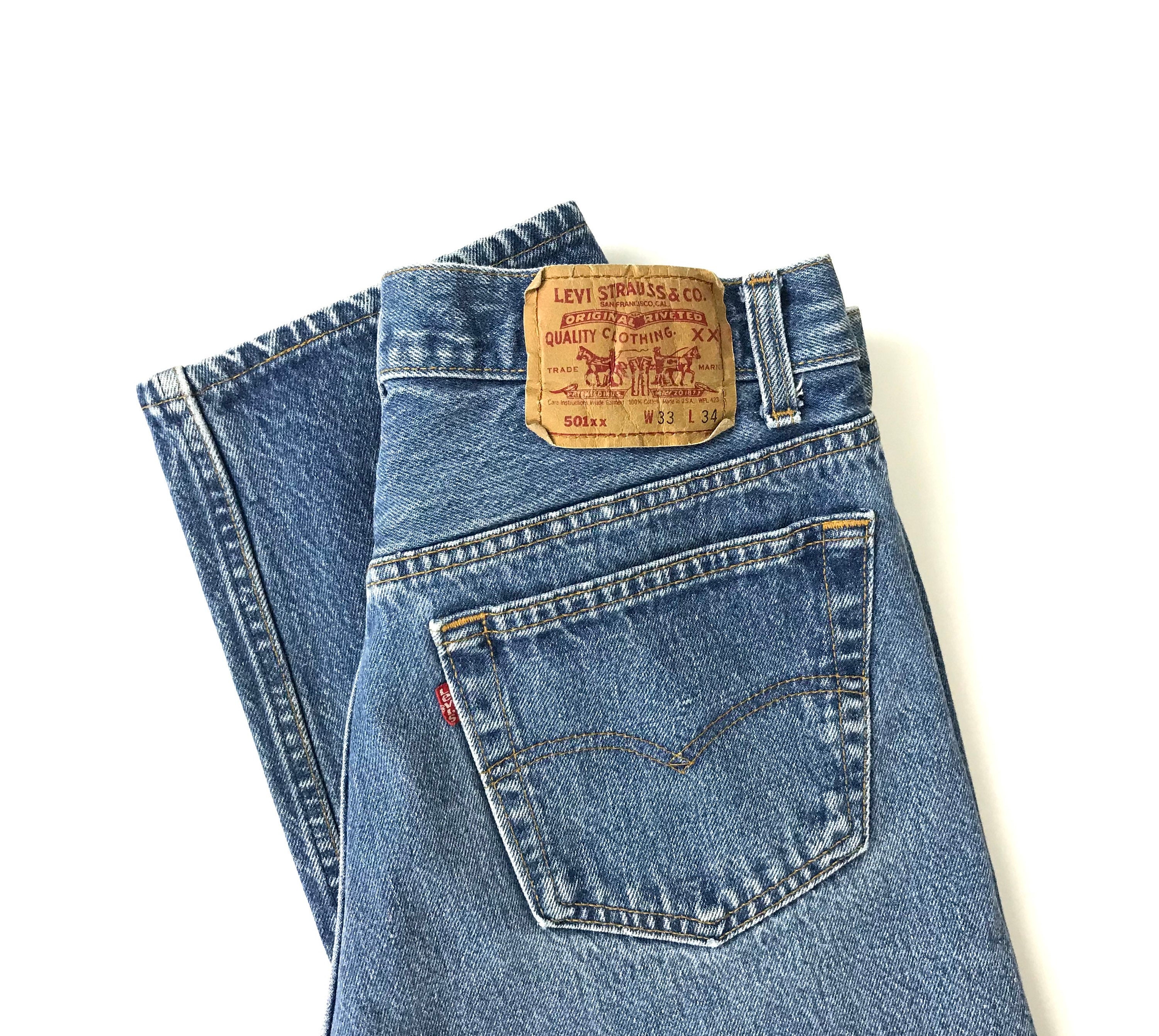 Levi's 501xx Vintage Jeans / Size 29 30