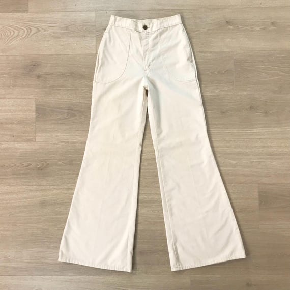 1960's Ms. LEE Vintage High Rise Bell Bottom Trouser Pants / Size 24