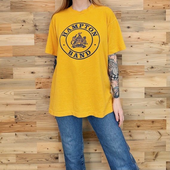 Soft and Worn Vintage Hampton Band Tee Shirt T-Shirt