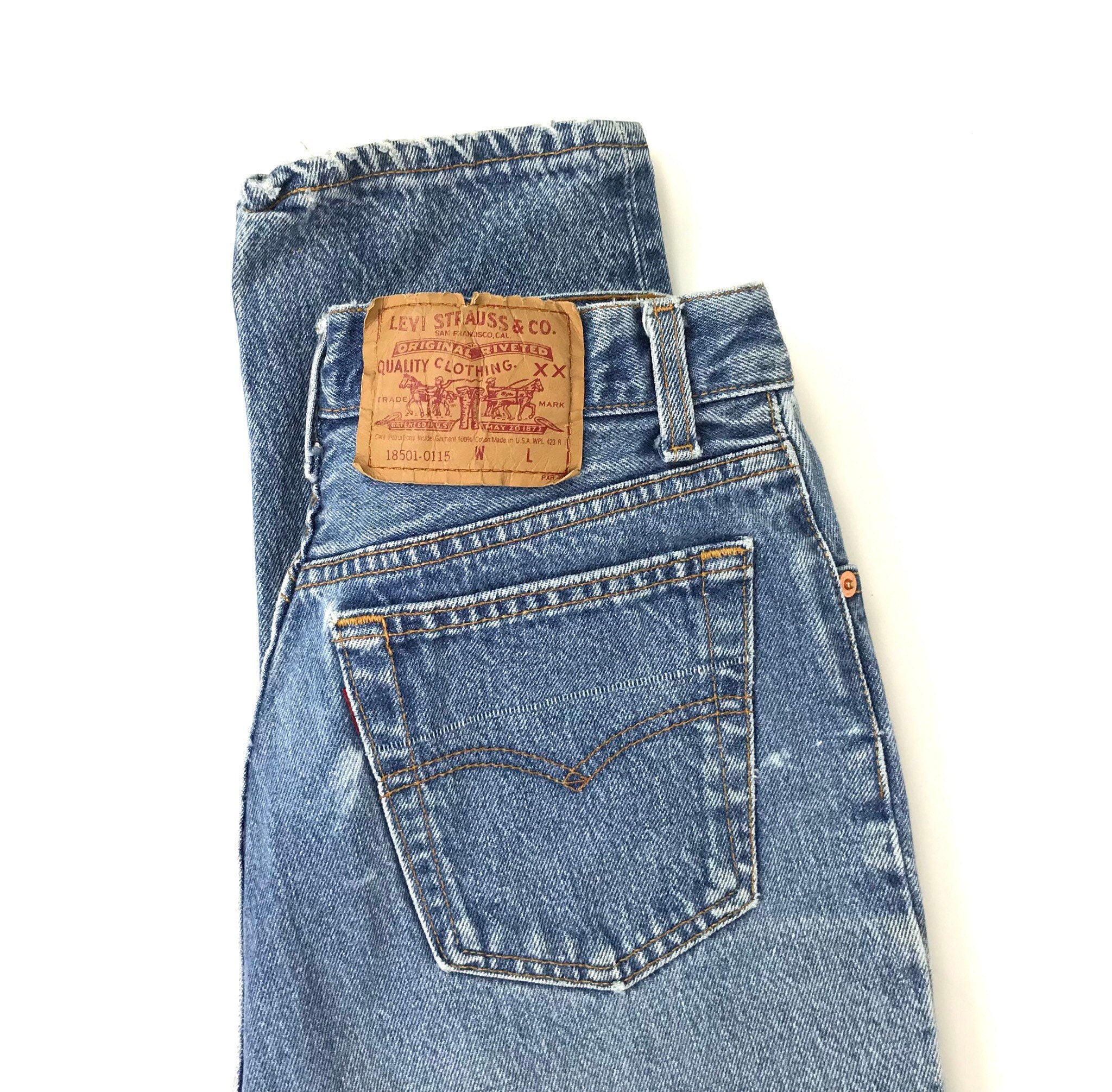 Levi's 501 Vintage Jeans / Size 28 29