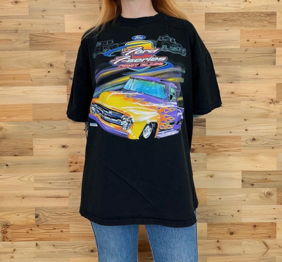 90's Vintage Ford 7-Series First Class Truck Tee Shirt T-Shirt