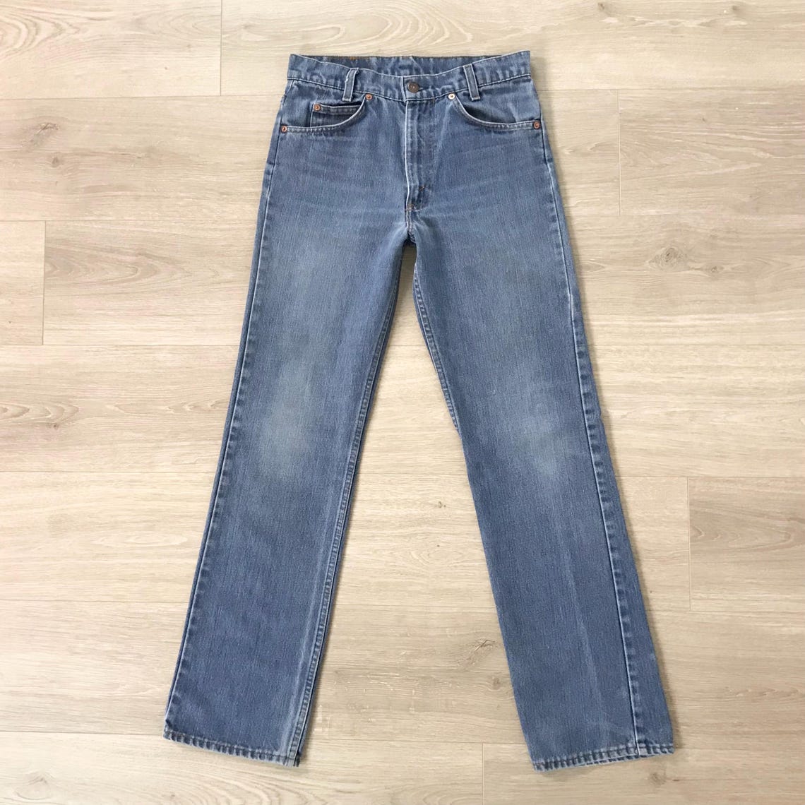 Levi's 718 Orange Tab Vintage Jeans / Size 26, foto 2 di 5