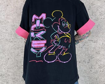 Disney Mickey Mouse Vintage Tee Shirt T-Shirt
