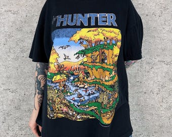 Camiseta vintage de John Holladay, El Cazador, 1991