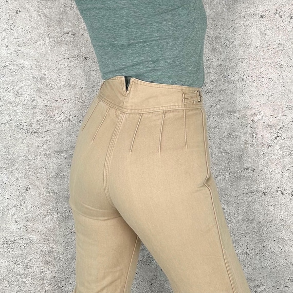 1970's Vintage Faded Glory Bell Bottom Jeans / Size 25