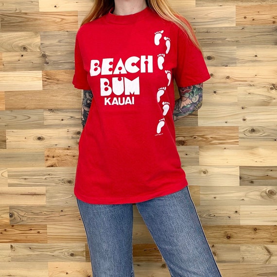 80's Vintage Beach Bum Kauai T Shirt