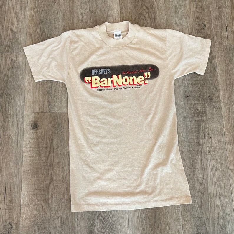 Hershey's BarNone 80's Soft and Thin Vintage T Shirt image 5