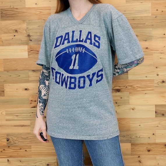 80's Dallas Cowboys Football Jersey Style #11 Tee Shirt T-Shirt
