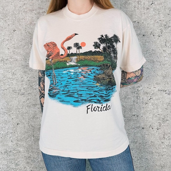 Florida Vintage Travel Nature Destination Tee Shirt T-Shirt