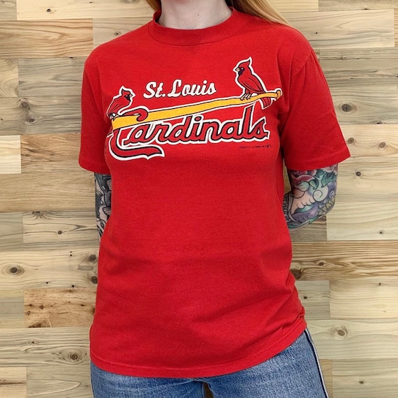 80's Vintage St. Louis Cardinals MLB Baseball Team Tee Shirt T-Shirt