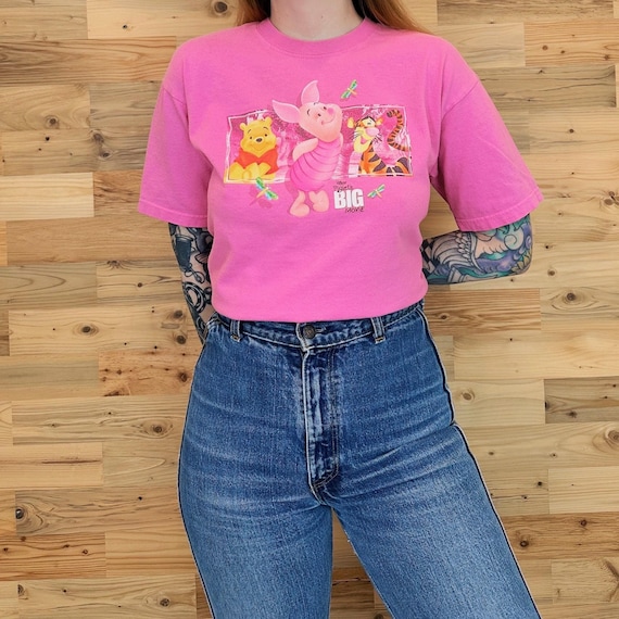Disney Piglet's Big Movie 2003 Vintage Promo Tee Shirt T-Shirt