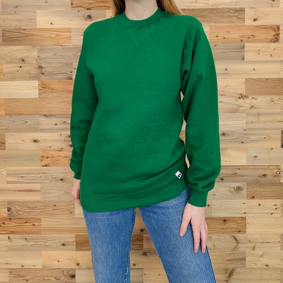 Vintage soft raglan pullover sweatshirt top