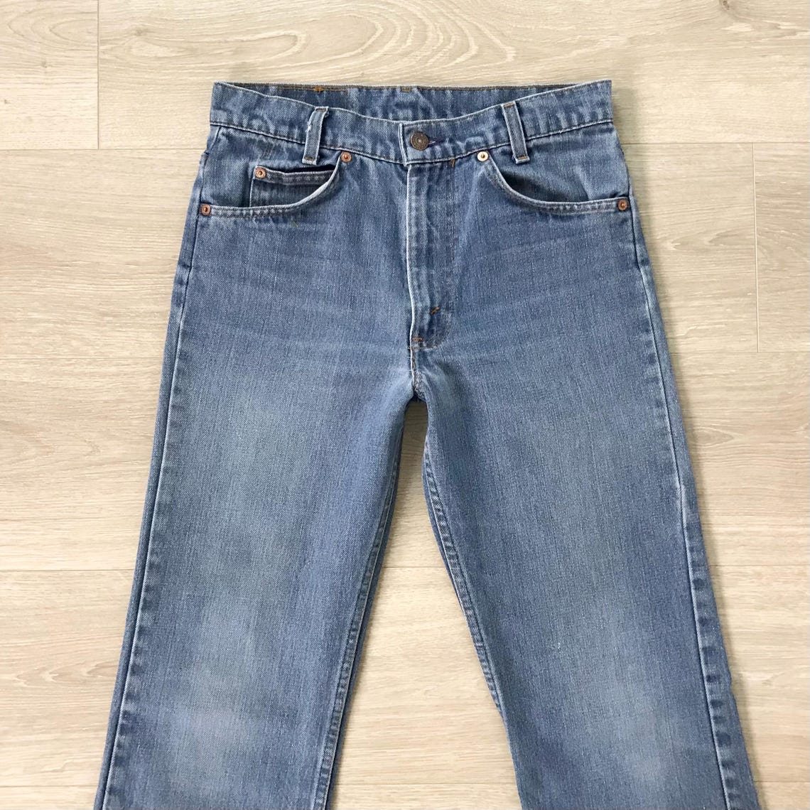 Levi's 718 Orange Tab Vintage Jeans / Size 26, foto 4 di 5