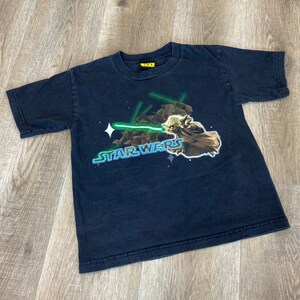 Vintage Star Wars Yoda Tee Shirt image 3